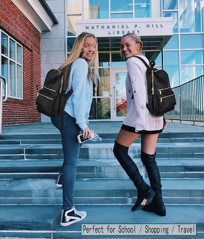 حقيبة ظهر UTO للنساء مقاومة للماء للسفر وحقيبة كتف عصرية in Kuwait