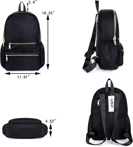 حقيبة ظهر UTO للنساء مقاومة للماء للسفر وحقيبة كتف عصرية in Kuwait