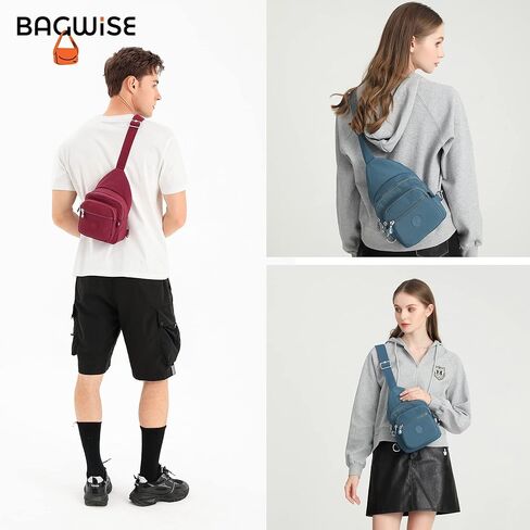 حقائب طويلة تمر بالجسم للنساء، حقيبة محفظة تمر بالجسم للجنسين، حقيبة حبال، حقيبة ظهر خفيفة الوزن وصغيرة الحجم للنساء in Kuwait