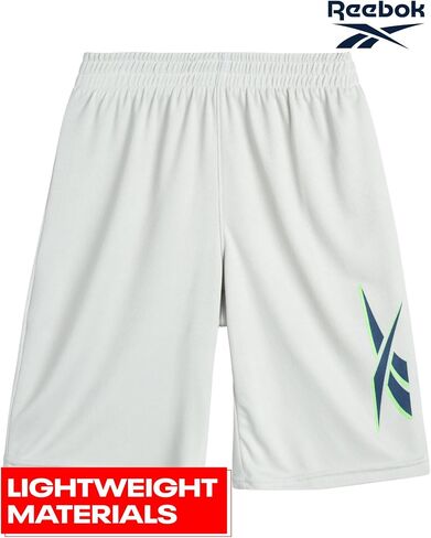 شورت ريبوك الرياضي للأولاد - قطعتان من شورت كرة السلة الرياضي ذو المقاس الجاف (S-XL) in Saudi Arabia
