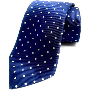 Polka Dot Ties for Men - Woven Dots Necktie - Mens Ties Neck Tie by Scott Allan