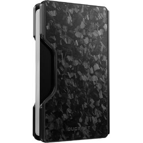 DUGRAFT Slim Wallet for Men Minimalist Metal Credit Card Holder RFID Blocking Front Pocket for 15+ Cards, Easily Removable Money & Cards in Saudi Arabia
