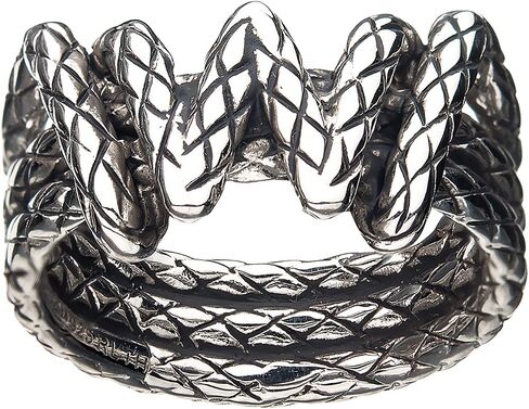 DC X RockLove Wonder Woman Lasso Ring - Silver - Size 8 in Saudi Arabia