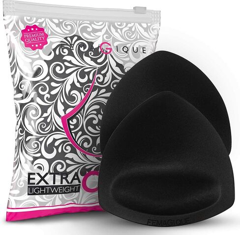 وسادات حمالة الصدر الرياضية المثلثة من FEMAGIQUE تتضمن أكواب بديلة لحشوة البيكيني والفساتين in Kuwait