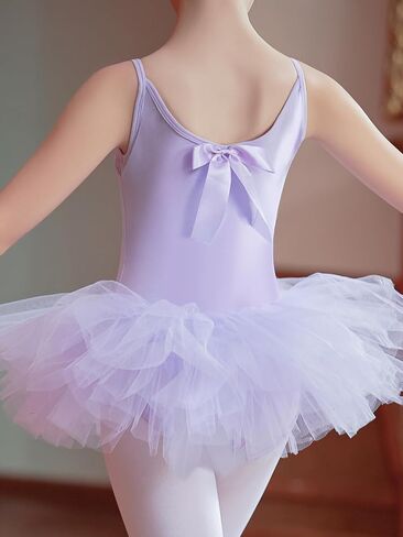 فستان باليه للفتيات من BoxMemory بدون أكمام توتو للرقص، ملابس راقصة الباليه (طفل صغير/فتاة صغيرة/فتاة كبيرة) in Kuwait