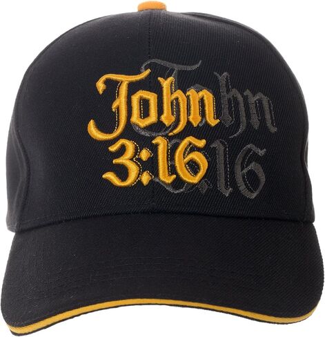 John 3:16 Hat - Religious Bible Christian Jesus Faith Religious Embroidered Cap in Saudi Arabia
