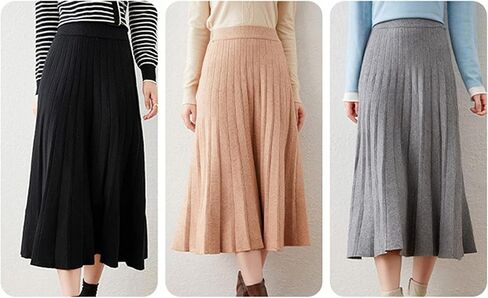 سترة نسائية من Beralst ذات ثنيات وتنانير متوسطة الطول in Kuwait