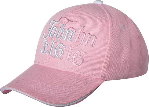 John 3:16 Hat - Religious Bible Christian Jesus Faith Religious Embroidered Cap in Saudi Arabia