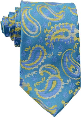Geotae Zerun New Classic Men's Paisley Silk Tie Necktie in Saudi Arabia