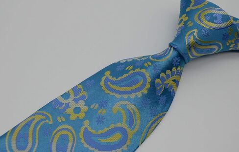 Geotae Zerun New Classic Men's Paisley Silk Tie Necktie in Saudi Arabia