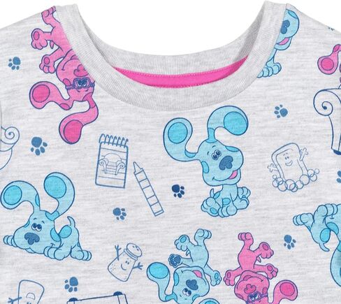Nickelodeon Blue's Clues Girls French Terry Pullover Sweatshirt in Saudi Arabia