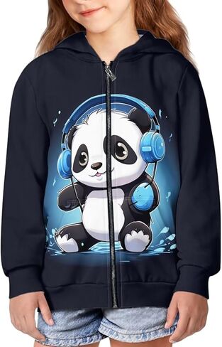 ZFRXIGN Fall Clothes for Girls Boys 6-16 Years Zip Up Hoodies Sweatshirts Hooded Pullover with Pocket in Kuwait