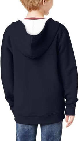 ZFRXIGN Fall Clothes for Girls Boys 6-16 Years Zip Up Hoodies Sweatshirts Hooded Pullover with Pocket in Kuwait