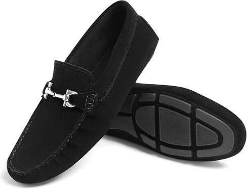 أحذية بدون كعب للرجال من GOOR مصنوعة من الجلد الطبيعي أحذية Penny Loafers كاجوال ناعمة مع بطانة ونعل داخلي من الجلد، مريحة وخفيفة الوزن ومسامية in Saudi Arabia