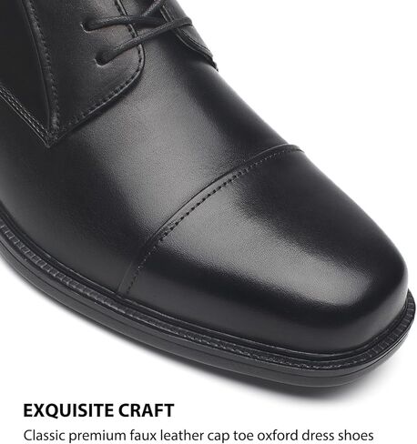 La Milano Men's Oxfords Classic Modern Round Captoe Shoes in Kuwait