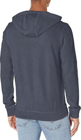 HUGO Men's Square Woven Logo Hooded Sweatshirt in Kuwait