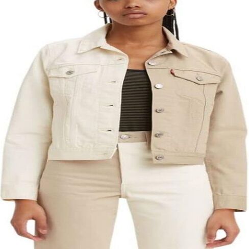 Levi's womens Original Trucker Spliced Denim Jacket in Saudi Arabia