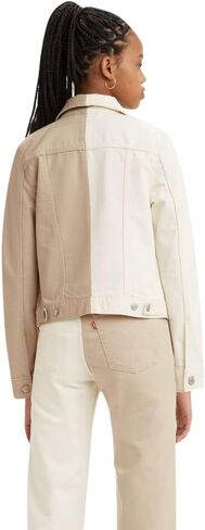 Levi's womens Original Trucker Spliced Denim Jacket in Saudi Arabia