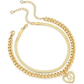 abdot الذهب أساور الكاحل الأولي للنساء الخلخال مطلية بالذهب 14 كيلو للنساء للماء تكويم ثعبان الكوبي سلاسل المرأة الخلخال القلب الخلخال الأولي للنساء الفتيات في سن المراهقة in Kuwait