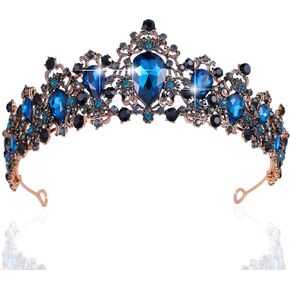 Kamirola Baroque Queen Crown,Rhinestone Wedding Bridal Crown and Tiaras Crystal Headband For Birthday Prom Pageant Party halloween Chrismas (TR05) in Saudi Arabia