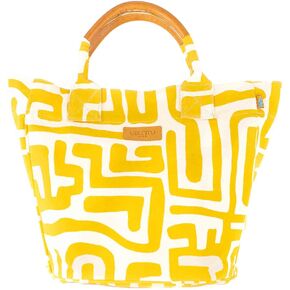 حقيبة Ubuntu Life Weekender Tote - حقيبة كبيرة من القماش وحقيبة شاطئ وحقيبة سفر مصنوعة من القطن الطبيعي in Kuwait