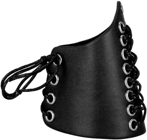 Viking Arm Bracers Leather Armor Cuffs LARP Bracers Embossed Arm Guards Nordic Talisman Amulet for Men Women Gifts One Pair in Kuwait