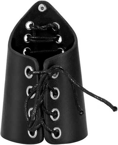 Viking Arm Bracers Leather Armor Cuffs LARP Bracers Embossed Arm Guards Nordic Talisman Amulet for Men Women Gifts One Pair in Kuwait