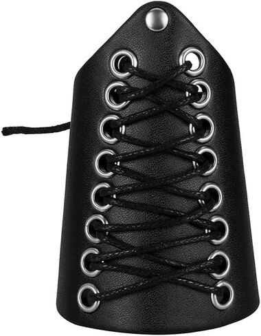 Viking Arm Bracers Leather Armor Cuffs LARP Bracers Embossed Arm Guards Nordic Talisman Amulet for Men Women Gifts One Pair in Kuwait