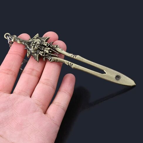 SONGCHANGJEWELRY سلاسل مفاتيح God Of War Ragnarok - شفرات كريتوس من الفوضى سلسلة مفاتيح معدنية كوسبلاي - هدايا للرجال والمراهقين in Kuwait
