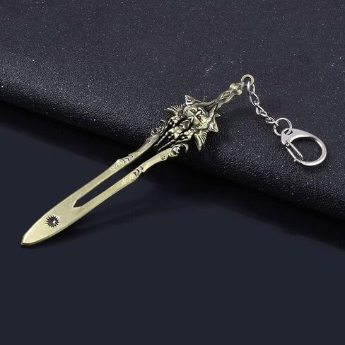 SONGCHANGJEWELRY سلاسل مفاتيح God Of War Ragnarok - شفرات كريتوس من الفوضى سلسلة مفاتيح معدنية كوسبلاي - هدايا للرجال والمراهقين in Kuwait
