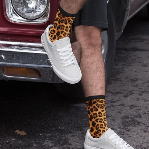 Cow Milk Socks Novelty Crew Socks Funny Crazy Dress Socks For Men Women in Kuwait