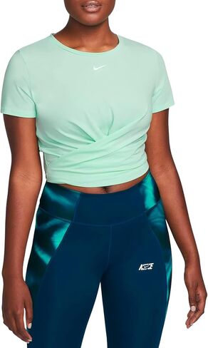 Nike womens One Luxe Twist Short Sleeve Shirt in Saudi Arabia