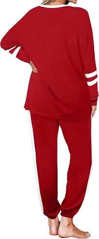 الودور طقم ملابس نوم صيفي مكون من قطعتين باكمام قصيرة للنساء in Kuwait