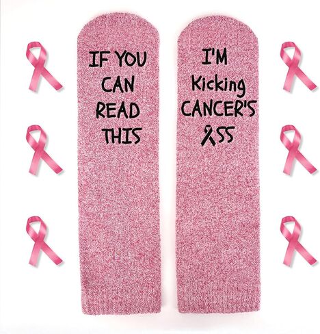 جوارب ANOTION لسرطان الثدي - عناصر مجمعة للتوعية بسرطان الثدي، أفكار هدايا للناجين من سرطان الثدي، هدايا لسرطان الثدي in Kuwait