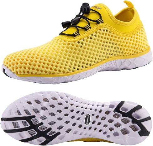 Women's Quick Drying Aqua Water Shoes | 3-second drainage, breathable mesh, anti-slip EVA sole, lightweight, for swimming, hiking, yoga & water sports in Saudi Arabia
