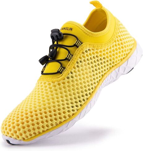 Women's Quick Drying Aqua Water Shoes | 3-second drainage, breathable mesh, anti-slip EVA sole, lightweight, for swimming, hiking, yoga & water sports in Saudi Arabia