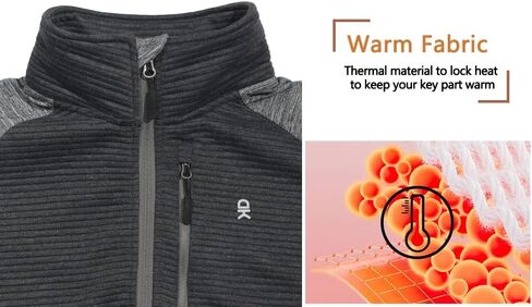 Little Donkey Andy Men's High Performance Thermal Jackets for Running Golf Hiking Lightweight Windproof Warm in Saudi Arabia