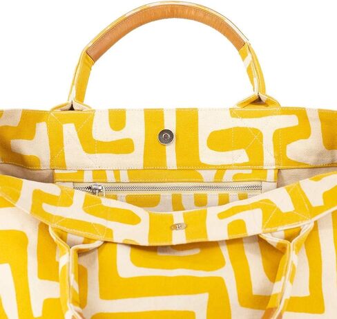 حقيبة Ubuntu Life Weekender Tote - حقيبة كبيرة من القماش وحقيبة شاطئ وحقيبة سفر مصنوعة من القطن الطبيعي in Kuwait