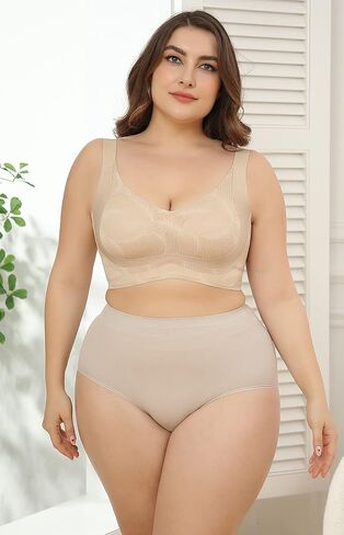 حمالات الصدر النسائية من Xcutting بدون أسلاك للنساء تغطية كاملة بدون أسلاك داخلية مريحة للاستخدام اليومي من الدانتيل بدون خياطة in Kuwait