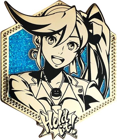 Golden Athena Cykes - Ace Attorney Collectible Pin in Saudi Arabia