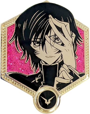 Golden LeLouch - Code Geass Limited Edition دبوس المينا النادرة, Small, مينا, لا in Saudi Arabia