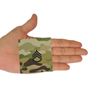 U.S. Army Staff Sergeant Rank OCP Sew On in Saudi Arabia