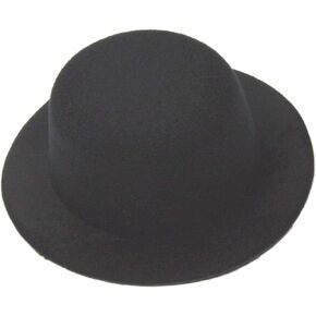 Humboldt Haberdashery Mini Top Hat Fascinator Base - 5" Diameter with Hair Clips