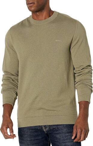 BOSS Men's Organic Knit Cotton Sweater in Kuwait