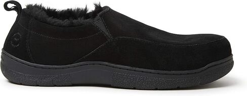 Dearfoams Men's Suede Closed Back Slipper in Saudi Arabia