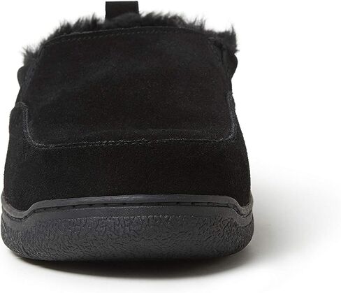 Dearfoams Men's Suede Closed Back Slipper in Saudi Arabia