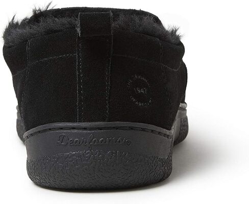 Dearfoams Men's Suede Closed Back Slipper in Saudi Arabia