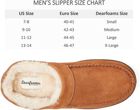 Dearfoams Men's Reed Genuine Suede Clog in Saudi Arabia