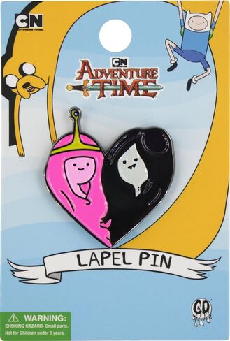 Enamel Pin - Adventure Time - Heart-Shaped Princess Bubblegum And Marceline in Saudi Arabia