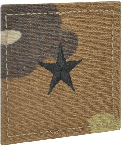 MEDALS OF AMERICA EST. 1976 Army Brigadier General Rank OCP/Scorpion with Hook and Loop, Red, One size in Saudi Arabia
